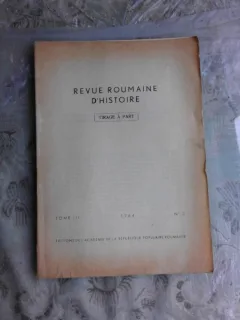LA REVOLTE PAYSANNE DE TRANSYLVANIE (1437-1438) - I. DEMENY EXTRAS DIN DIN REVISTA ROUMANIE D'HISTORIE  (CU DEDICATIA AUTORULUI, TEXT IN LIMBA FRANCEZA)