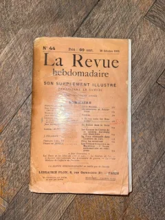 La Revue hebdomadaire Nr. 44 30 Octobre 1915