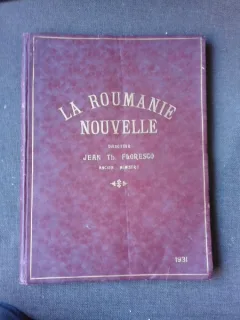 LA ROUMANIE NOUVELLE, NR.73-82/.1931+83,84/1932  12 NUMERE COLIGATE, TEXT IN LIMBA FRANCEZA