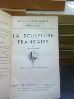 La sculpture francaise - Luc Benoist   (sculptura franceza)