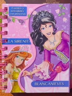 La sirenita - Blancanieves ( Mica sirena - Alba ca zapada, carte in limba spaniola)