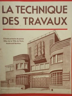 LA TECHNIQUE DES TRAVAUX 1940