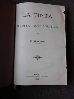 LA TINTA, MEDITATIUNE POLITICA - N. CRISTEA