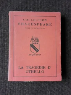 LA TRAGEDIE D'OTHELLO - COLLECTION SHAKESPEARE  (CARTE IN LIMBA FRANCEZA)