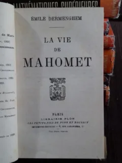 LA VIE DE MAHOMET - EMILE DERMENGHEM