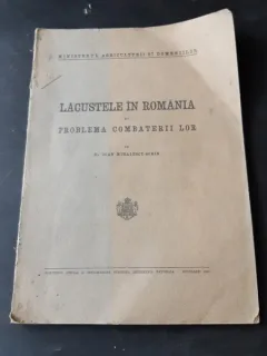 LACUSTELE IN ROMANIA SI PROBLEMA COMBATERII LOR - IOAN MIHAILESCU SORIN