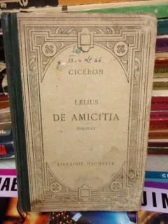 LAELIUS DE AMICITIA DIALOGUS , CICERON