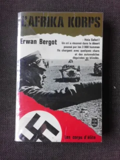 L'Afrikakorps - Erwan Bergot  (carte in limba franceza)