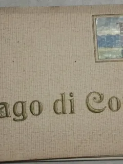 Lago di Como,24 vedute, minialbum cu ilustratii de epoca