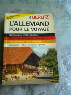 L'ALLEMAND POUR LE VOYAGE  (GHID DE CALATORIE, TEXT IN LIMBA FANCEZA)