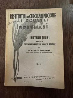 Lascar Buruiana Instructiuni pentru prepararea pestelui sarat si afumat Nr. 1