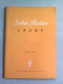 LAUDE - SABIN PAUTZA  (PARTITURA)