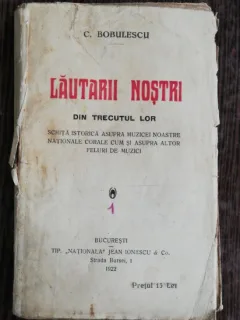 LAUTARII NOSTRI - C .BOBULESCU