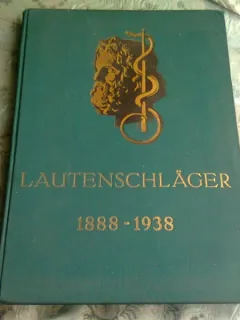 LAUTENSCHLÄGER LABORATORIUM UND KRANKENHAUS  1988-1938 (MONOGRAFIE, 50 DE ANI DE ACTIVITATE LABORATOR SI SPITAL)
