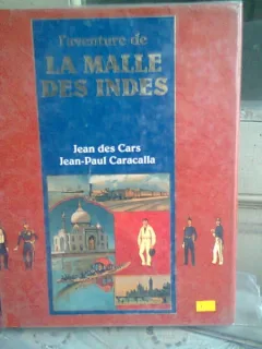 L AVENTURE DE LA MALLE DES INDES - JEAN DES CARS  (CARTE IN LIMBA FRANCEZA)