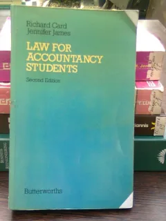 Law for accountancy students - Richard Card  (Legea pentru studenții contabili)