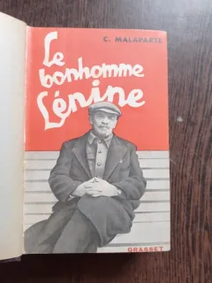LE BONHOMME LENINE - C. MALAPARTE  SI STALINE - ESSAD BEY  (2 CARTI IN LIMBA FRANCEZA, COLIGATE)