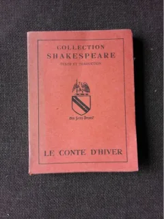 LE CONTE D'HIVER - COLLECTION SHAKESPEARE  (CARTE IN LIMBA FRANCEZA)