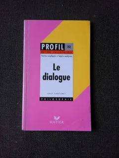 LE DIALOGUE - JOSE SANTURET  (CARTE IN LIMBA FRANCEZA)