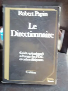 LE DIRECTIONNAIRE - ROBERT PAPIN