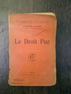 Le droit pur - Edmond Picard