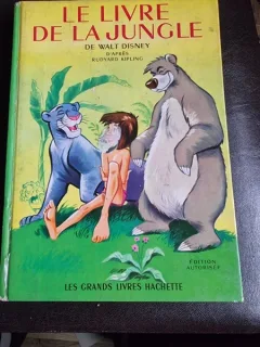Le Livre de la Jungle - Walt Disney d'apres Rudyards Kipling  (carte pentru copii, text in limba frtanceza)