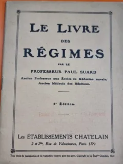 Le Livre des Regimes - Paul Suard