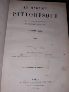 LE MAGASIN PITTORESQUE - 1848