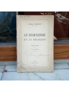 LE MARXISME ET LA RELIGION - Nicolas Berdiaeff (ex libris  ION MARIN SADOVEANU)