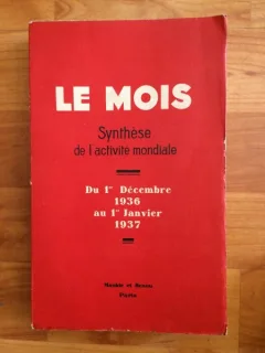 LE MOIS SINTHESE DE LA'ACTIVITE MONDIALE