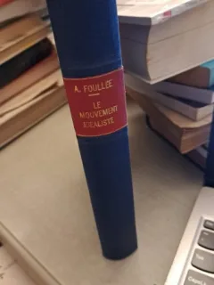 Le mouvement idealiste de A.Foullee