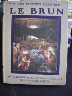 LE PEINTRES ILLUSTRES. LE BRUN   (PICTORI CELEBRI. BRUN)