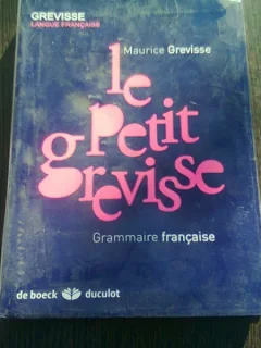 LE PETIT GREVISSE - MAURICE GREVISSE  (CARTE IN LIMBA FRANCEZA)