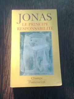 LE PRINCIPE RESPONSABILITE - JONAS  (CARTE IN LIMBA FRANCEZA(