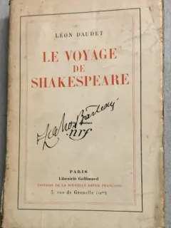 Le voyage de Shakespeare - Leon Daudet