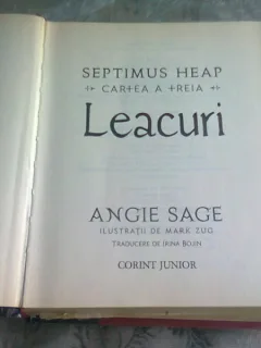 LEACURI, CARTEA A TREIA , SPETIMUS HEAP