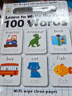 Learn to write the first 100 words