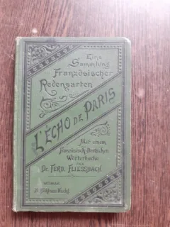 L'ECHO DE PARIS - FERDINAND FLIESSBACH  (CARTE IN LIMBA GERMANA)