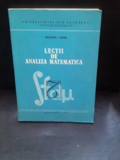 LECTII DE ANALIZA MATEMATICA - CONSTANTIN V. CRACIUN
