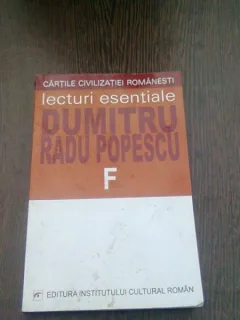 LECTURI ESENTIALE - DUMITRU RADU POPESCU