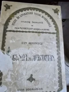 LEGENDA LUI AFRODITIAN - DAN SIMONESCU