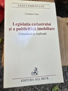 Legislatia cadastrului si a publicitatii imobiliare - Cristina Cucu
