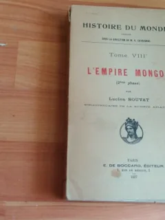 L'EMPIRE MONGOL-LUCIEN BOUVAT