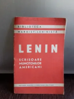 LENIN. SCRISOARE MUNCITORILOR AMERICANI