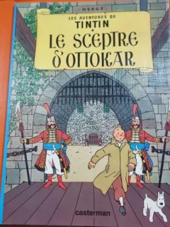 Les aventures de Tintin. Le Sceptre dOttokar carte benzi desenate