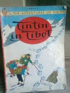 LES AVENTURES DE TINTIN. TINTIN IN TIBET (CARTE CU BENZI DESENATE, TEXT IN LIMBA FRANCEZA)