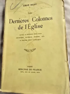 Les Dernieres Colonnes de l Eglise - Leon Bloy