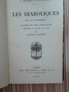 Les diaboliques - Barbey d'Aurevilly