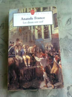LES DIEUX ONT SOIF - ANATOLE FRANCE   (CARTE IN LIMBA FRANCEZA)