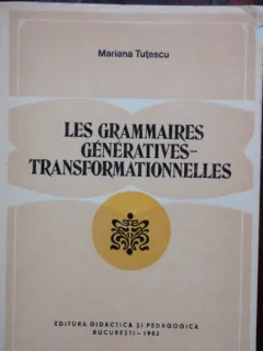 LES GRAMMAIRES GENERATIVES - TRANSFORMATIONNELLES